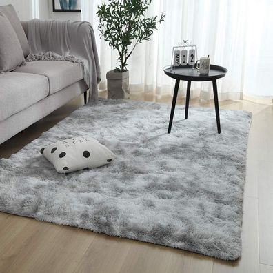 Swsen Teppich Wohnzimmer Hochflor - Flauschig Shaggy Teppiche Modern für