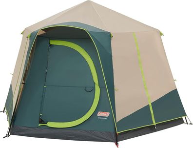 Coleman Polygon, großes Zelt mit 360° Sicht, Familienzelt, stabile Stahlstangen-