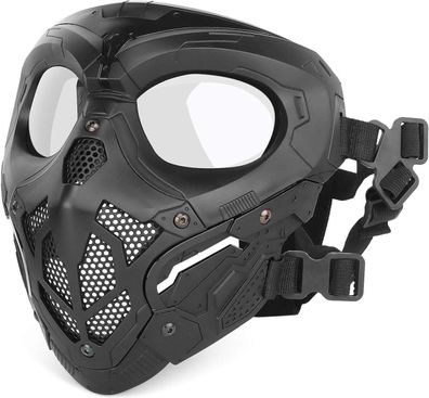 HUNTVP Taktische Maske Schädelmaske Militärische schützende Atmungsaktive Maske