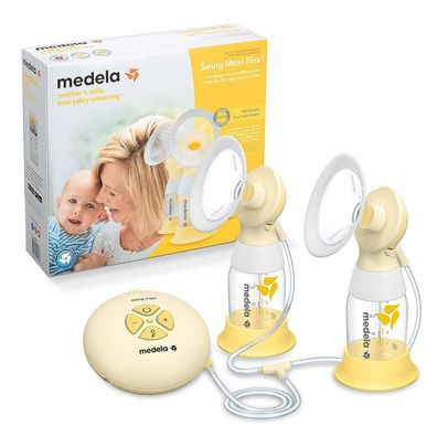 Medela Swing Maxi Flex elektrische Doppel-Milchpumpe – Mehr Milch in kürzerer Ze