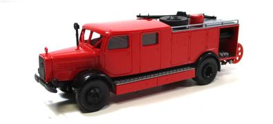 Automodell H0 Brekina Mercedes LF Feuerwehr