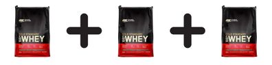 3 x Optimum Nutrition 100% Whey Gold Standard (10lbs) Delicious Strawberry