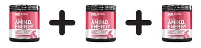 3 x Optimum Nutrition Amino Energy (270g) Lemon Lime