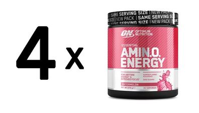 4 x Optimum Nutrition Amino Energy (270g) Strawberry Lime
