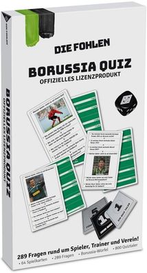 Teepe Jungen Borussia Mönchengladbach Quiz, bunt, 10,20cm x 18cm x 2,20cm