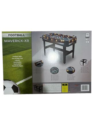 Carromco Maverick-XR Kicker Fußballtisch Tischkicker inkl. 2 Bälle Indoor Outdoor