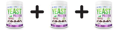 3 x Yeast Protein, Coffee - 500g