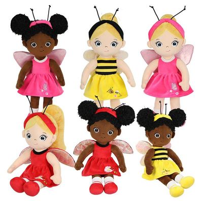 Cute Fairy Doll Plush Stuffed Toy Puppe Kinder Plüschtier Cartoon Stofftier Geschenk
