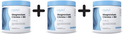 3 x Magnesium Citrate + B6 - 250g