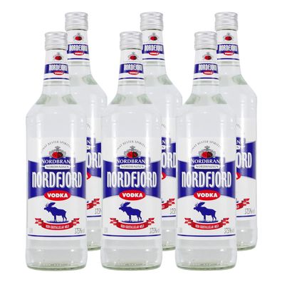 Nordbrand Nordfjord Vodka (6 x 1,0L)
