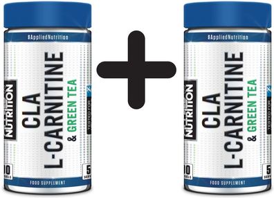 2 x CLA L-Carnitine & Green Tea - 100 softgels