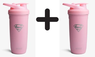 2 x Reforce Stainless Steel, Supergirl - 900 ml.