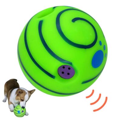 Hundespielzeuge Wobble Wag Giggle Ball für Hundespielzeug 14cm Spaß