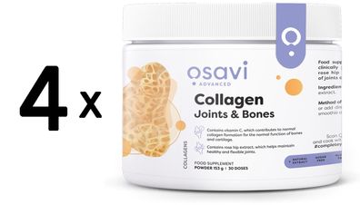 4 x Collagen Peptides - Joints & Bones - 153g