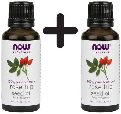 2 x Essential Oil, Rose Hip Seed Oil - 30 ml.