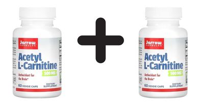 2 x Acetyl L-Carnitine, 500mg - 60 vcaps