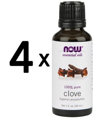 4 x Clove Oil - 30 ml.