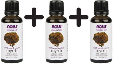 3 x Myrrh Oil Blend - 30 ml.