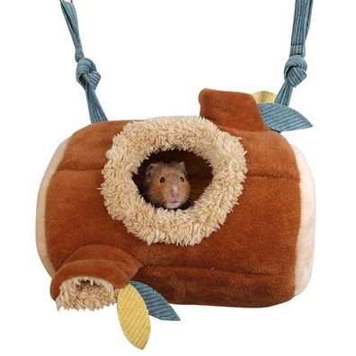 Hamster Bett, Winter Hängematte Plüsch Nest Höhle, Haustier Aufhängen