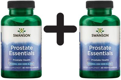 2 x Prostate Essentials - 90 vcaps