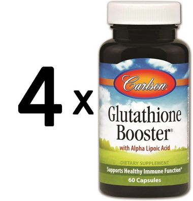 4 x Glutathione Booster - 60 caps