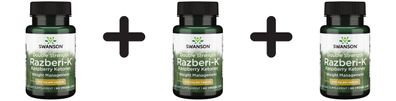 3 x Double Strength Razberi-K, 200mg - 60 vcaps