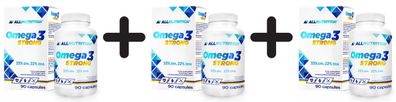 3 x Omega 3, Strong - 90 caps