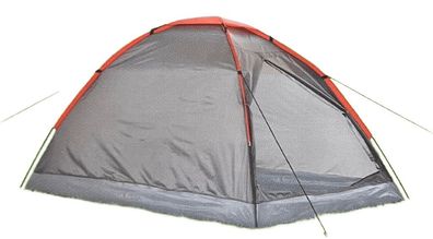 2 Personen Zelt extraleicht grau Strandzelt Campingzelt Wurfzelt wasserdicht NEU