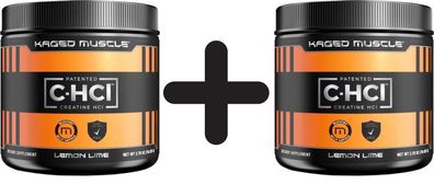 2 x C-HCl Creatine HCL, Unflavored - 56g