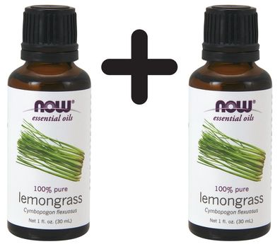 2 x Essential Oil, Lemongrass Oil - 30 ml.