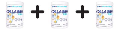 3 x Collagen Pro, Orange - 400g
