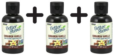 3 x Better Stevia - Liquid Extract, Original - 60 ml.