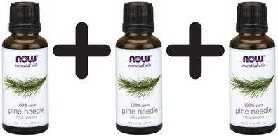 3 x Essential Oil, Pine Needle Oil - 30 ml.