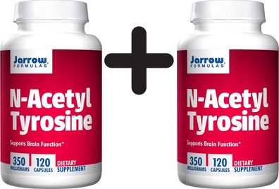 2 x N-Acetyl Tyrosine, 350mg - 120 caps