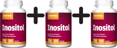 3 x Inositol, 750mg - 100 vcaps