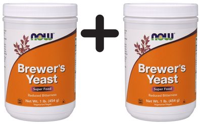 2 x Brewer's Yeast, Powder - 454g