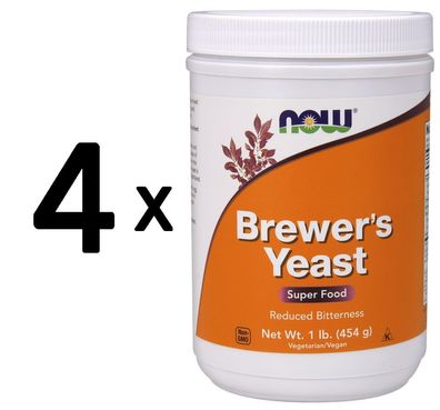 4 x Brewer's Yeast, Powder - 454g