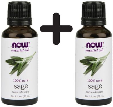 2 x Sage Oil - 30 ml.