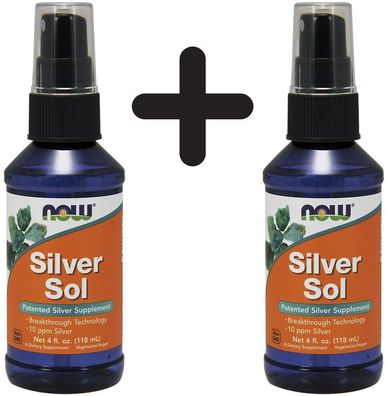 2 x Silver Sol - 118 ml.