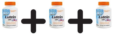 3 x Lutein with Lutemax - 60 softgels