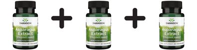 3 x Asparagus Extract - 60 vcaps
