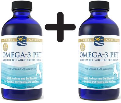 2 x Omega-3 Pet - 237 ml.