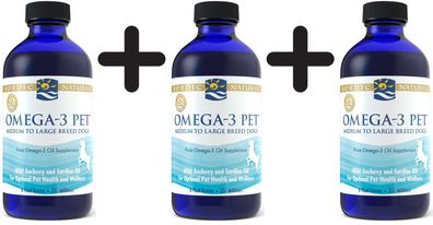 3 x Omega-3 Pet - 237 ml.