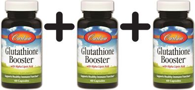 3 x Glutathione Booster - 60 caps