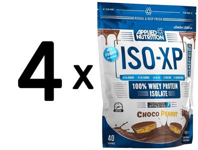 4 x ISO-XP, Choco Peanut - 1000g