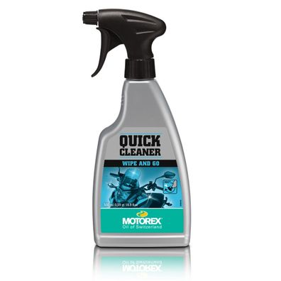 Motorex Quick Cleaner 500 ml Schnellreiniger Reiniger Abperleffekt Racefoxx