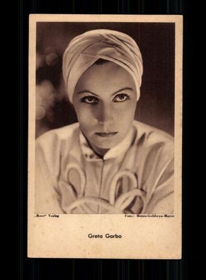 Greta Garbo Das Programm von heute Karte ohne Unterschrift # BC 205037