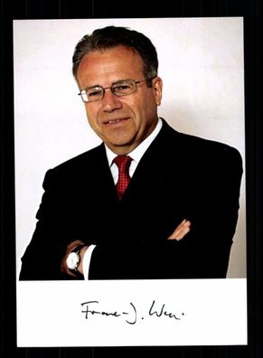 Frank Jürgen Weise Autogrammkarte Original Signiert # BC 204730
