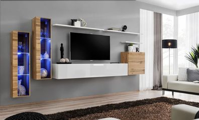 Luxus tv Ständer Wohnzimmer Einrichtung rtv Lowboard Designer Modern Wohnwand