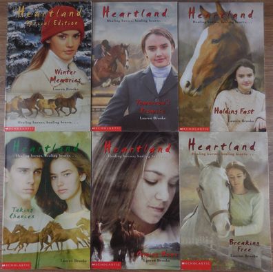6 Bände Heartland. Healing horses, healing hearts... von Lauren Brooke